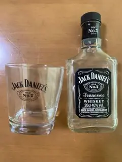 ジャックダニエル　ロックグラス　空き瓶　200ml