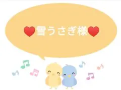 【♥️雪うさぎ様/専用ページ♥️】