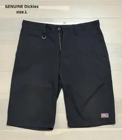 【美品】　GENUINE Dickies　ショートパンツ　ブラック　サイズ.L