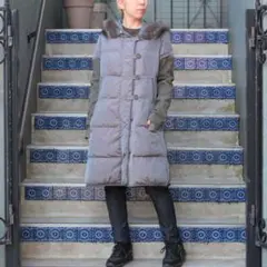 BRUNELLO CUCINELLIブルネロクチネリカシミヤレザーダウンコート