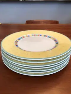 Set of 4 Villeroy & Boch Twist Alea Limone Flat Cup