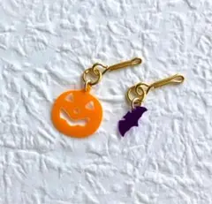 リカちゃんハロウィンピアス①
