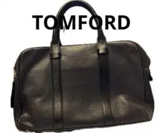 極美品✨TOM FORDトムフォード ビジネスバッグ グレインカーフ ブラック TOM FORD(トムフォード) ビジネスバッグ・アタッシュケース