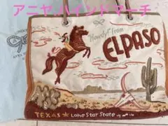 アニヤハインドマーチ 刺繍トートバッグ 保存袋付 テキサス エルパソ 限定