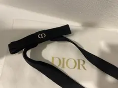 ディオール　リボンバレッタ