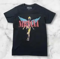ニルヴァーナ Angelic Tシャツ 黒