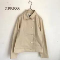 【ジェイプレス】ジャケット【11】ストレッチ　日本製　ベージュ系　オンワード樫山