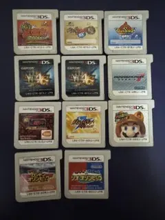 ニンテンドー3DS ソフト11本セット‼️