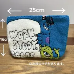 新品未使用　ディズニー　モンスターズ・インク ポーチ　サリー　マイク