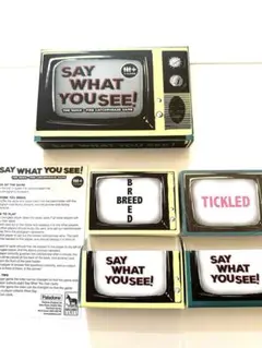 海外 英語 カードゲーム Say What You See!