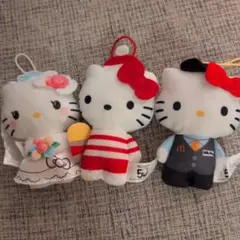未使用ハローキティ ぬいぐるみセット ハッピーセット