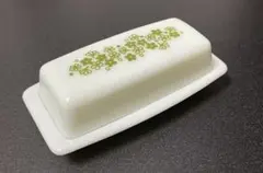 OLD PYREX バターケース　クレイジーデイジー　スプリングブロッサム