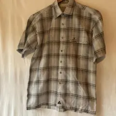 Lyle & Scott 半袖チェックシャツ M