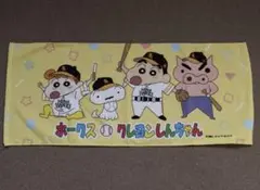 福岡ソフトバンクホークス クレヨンしんちゃん コラボ フェイスタオル シロ