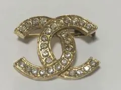 CHANEL シャネル ココマーク ストーン ブローチ ヴィンテージ