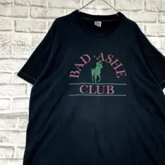 USA製90sヴィンテージTシャツ！シングルステッチ　ブラック半袖古着XL724