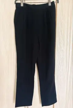 GU スラックス M ストレッチ 黒 ジーユー