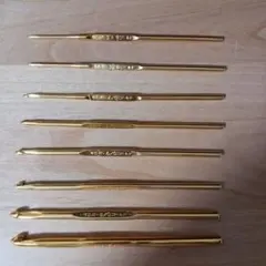 Clever 金属製かぎ針 8本セット