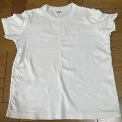 ホワイト 半袖 Tシャツ Lサイズ