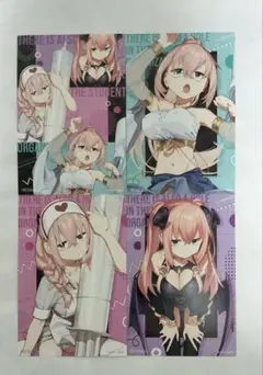 生徒会にも穴はある！ コラボグッズ購入特典ポストカード コンプリート品4種