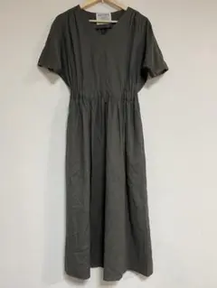 美品　日本製　MICA&DEAL 麻　ワンピース