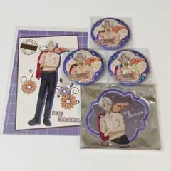 東京リベンジャーズ　 サンリオ 缶バッジ 特典 コースター 黒川イザナ