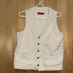 ヤマネ EVISUコットンベスト ワークベスト　ワッペン 2025年最新】EVISU メンズ ベストの人気アイテム - メルカリ