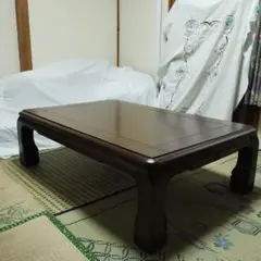 【直接お引き取り】コイズミ産業 家具調こたつ ダークブラウン
