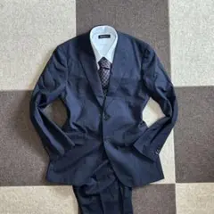 【美品】THE SUIT COMPANY✖️REDA ネイビースーツ セットアップ