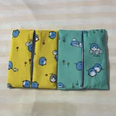 ポケットティッシュケース　普通サイズ　g85 ペンギン