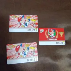 nanacoカード 広島東洋カープ３枚セット【優勝記念 限定デザイン 美品】