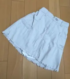 ピンンクラテ 女の子 インナーパンツ付きスカート M/150