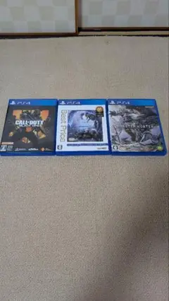 PS4 ゲームソフト 3本セット