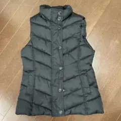 used ギャップ GAP 黒 ダウンベスト XS
