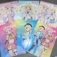 ヒメヒメ GIGO コラボ クリアファイル 全6種セット