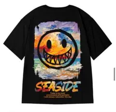 半袖 黒 8XL Tシャツ 大きいサイズ オーバー　ゆるダボ ユニセックス新品