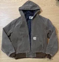 【本日最終！】90s carhartt アクティブジャケット ブラウン　XL