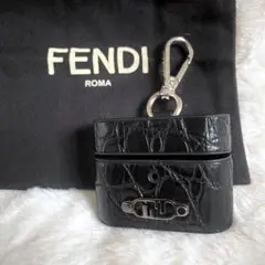 超美品　FENDI　フェンディ　バケット　チャーム　クロコ　AirPodsケース 超美品 FENDI フェンディ バケット チャーム クロコ AirPods