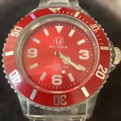 HONDA ダイバーズスタイル時計 レッド
