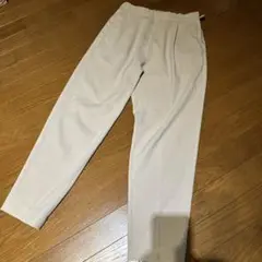 ELENDEEK タック入りレディースパンツ　ベージュ　M　サイズ表記02