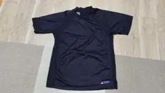 adidas 半袖アンダーシャツ 黒 ハイネック Lサイズ 美品