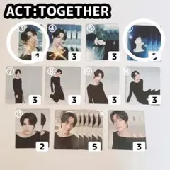 TXT ACT:TOGETHER ミニフォト ボムギュ 特典 トレカ
