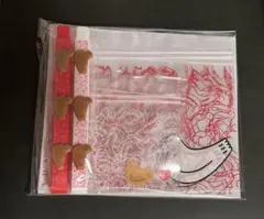 【鳩の日限定】豊島屋 鳩の日セット ジッパーバッグ&袋留めクリップ➕鳩クリップ
