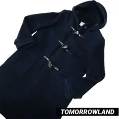 TOMORROWLAND トゥモローランド ダッフルコート 濃紺ネイビー