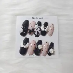 〚No.10〛ハンドメイドネイルチップ
