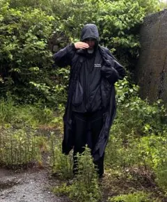 ENNOY PACKABLE NYLON JACKET BLACK XL