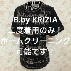 ★B.by KRIZIA/ビーバイクリツィア★半袖カットソーM(9号)ブラック