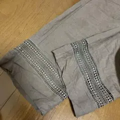 【美品】SHARE PARK シェアパーク　ワイドパンツ　1 カットワーク