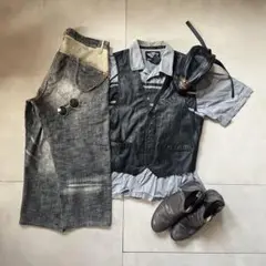 c-boy アメカジ Harley-Davidson ハーレー シャツ レザー