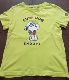 ベビードール Tシャツ スヌーピー グリーン イエロー